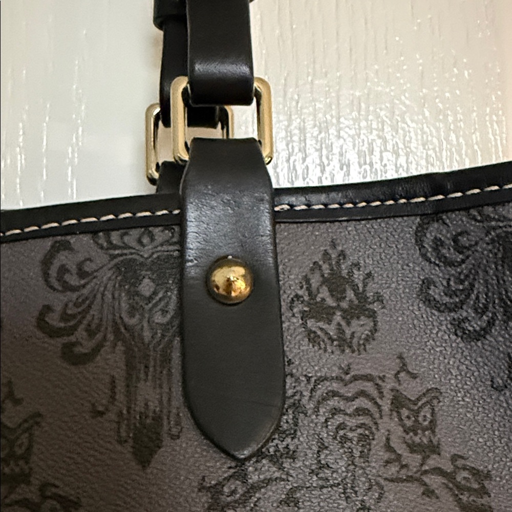 Dooney and Bourke Haunted Mansion Tote - Retired pattern - Picture 9 of 14